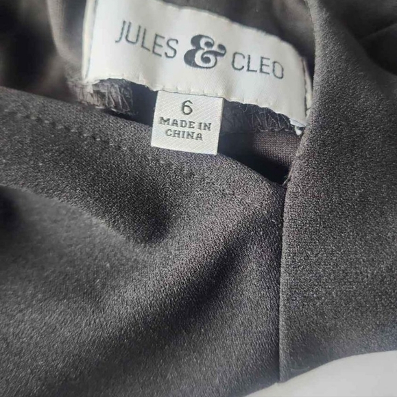 FINAL PRICE⚡️Sexy One Shoulder Beaded Fringe High Slit Coctail Dress sz 4-6 - Picture 6 of 9